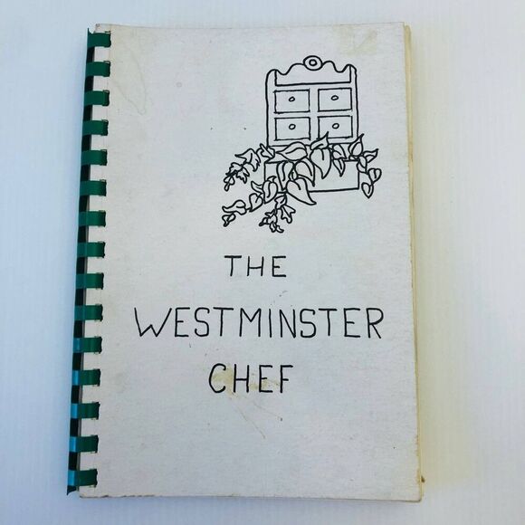 Vintage Church Cookbook "The Westminster Chef" VTG - Picture 1 of 12